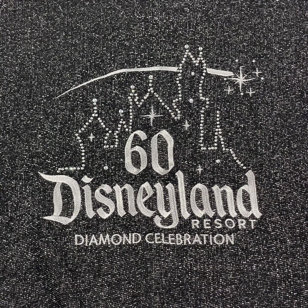 Disney Jacket Womens Small Disneyland 60th Diamond Celebration 2015 Rhinestones - Picture 2 of 12